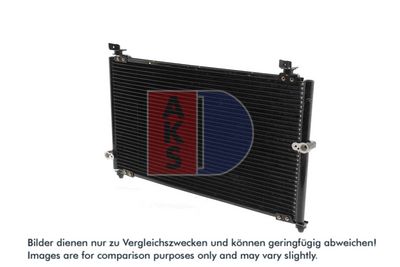 KONDENSATOR KLIMAANLAGE AKS DASIS 102000N