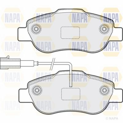 Brake Pad Set NAPA PBP7969