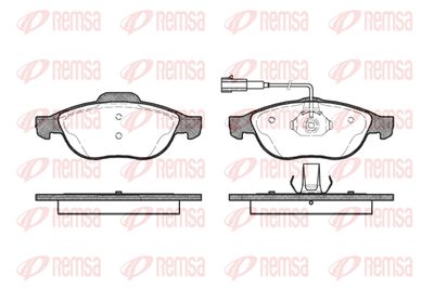 KAWE 0660 22 Тормозные колодки и сигнализаторы  для LANCIA LYBRA (839_) 1.6 16V (839AXA1A)