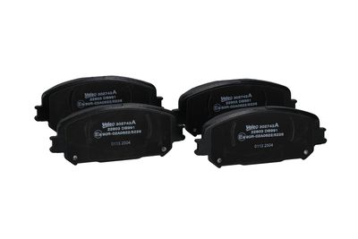 BREMSBELAGSATZ SCHEIBENBREMSE VALEO 302743A 25