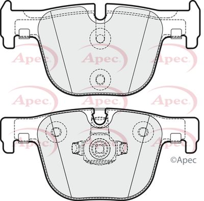 Brake Pad Set APEC PAD1884