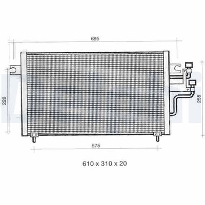 KONDENSATOR KLIMAANLAGE