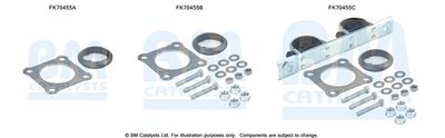 Монтажен комплект, изпускателна тръба BM Catalysts FK70455