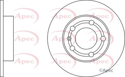 Brake Disc APEC DSK274