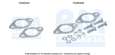 Монтажен комплект, изпускателна тръба BM Catalysts FK50534