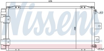 CONDENSATOR CLIMATIZARE NISSENS 940421 4