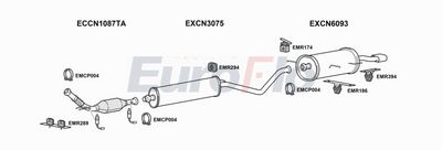 Układ wydechowy EUROFLO CNC4204008B