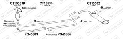 ABGASANLAGE VENEPORTE 150227