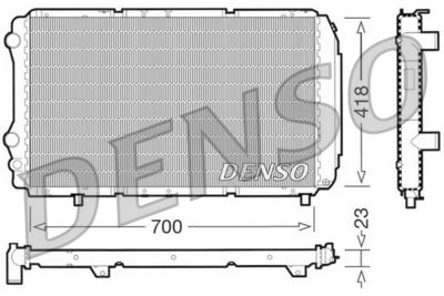 DENSO DRM09077 Крышка радиатора  для FIAT DUCATO (Фиат Дукато)