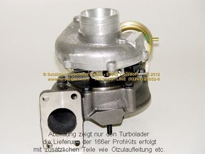 LADER AUFLADUNG SCHLÜTTER TURBOLADER 16602340 2