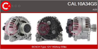 GENERATOR / ALTERNATOR CASCO CAL10A34GS