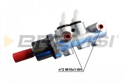 Главный тормозной цилиндр BREMSI PB0658 для FIAT FIORINO