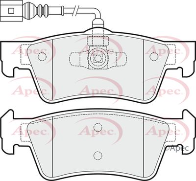 Brake Pad Set APEC PAD1484