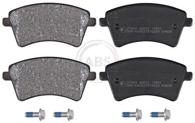 Brake Pad Set, disc brake 37664