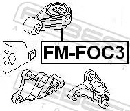 SUPORT MOTOR FEBEST FMFOC3 1