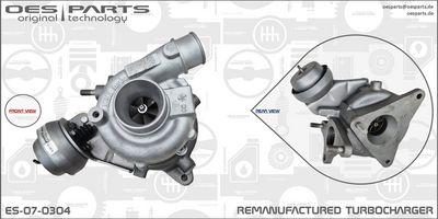 Plniace dúchadlo OES PARTS Product line OES-PARTS ES-07-0304