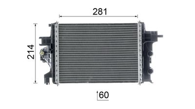 RADIATOR RACIRE MOTOR MAHLE CR2634000P 10
