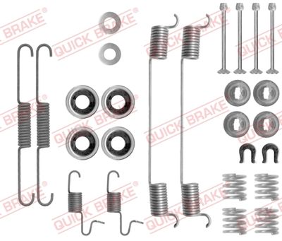 Tillbehörssats, bromsbackar QUICK BRAKE 105-0818