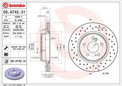 Brake Disc 09.A742.31