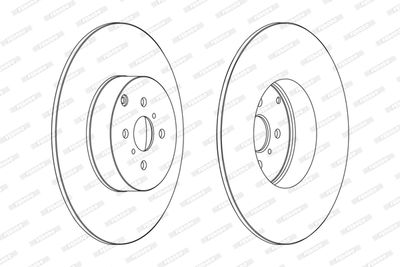DISC FRANA FERODO DDF1417 1