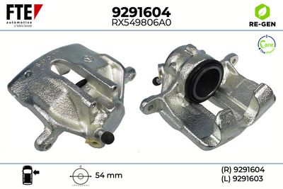 спирачен апарат FTE 9291604