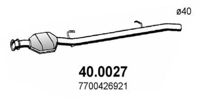 Katalizator ASSO 40.0027