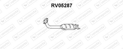 Предглушитель выхлопных газов VENEPORTE RV05287 для ROVER 100