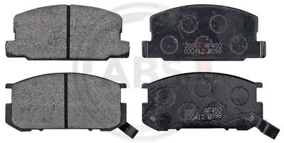 Комплект тормозных колодок, дисковый тормоз A.B.S. 36585 для DAIHATSU CHARMANT