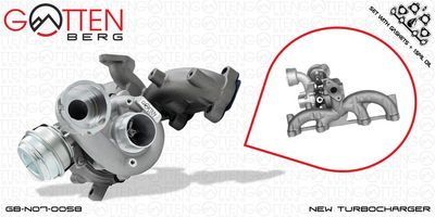 Turbocompresseur, suralimentation OES PARTS
