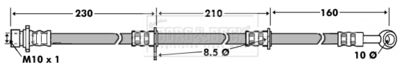 Brake Hose Borg & Beck BBH7448