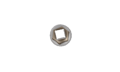 Brilliant - Nadstavec šesťhranný krátky 3/8" 16mm
