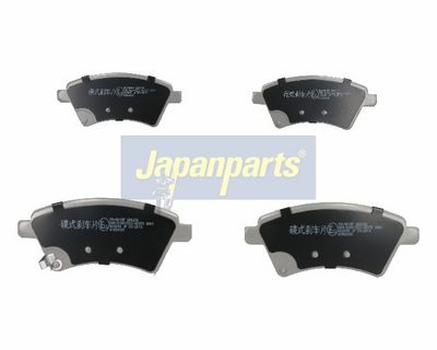 JAPANPARTS Stabdžių trinkelių rinkinys, diskinis stabdys