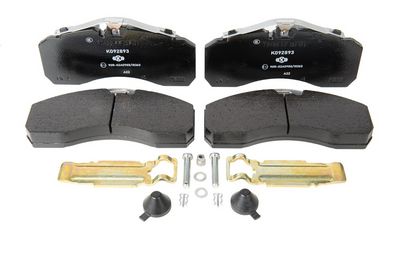 set placute frana,frana disc KNORR-BREMSE 3409443650