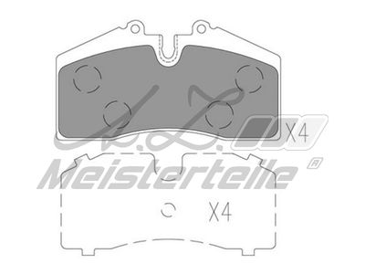 комплект спирачно феродо, дискови спирачки A.Z. Meisterteile AZMT-44-022-2423