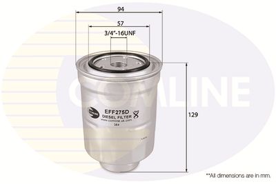 COMLINE EFF275D Топливный фильтр  для SUBARU FORESTER (Субару Форестер)