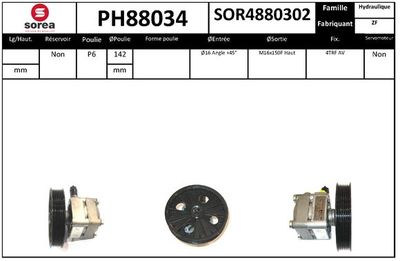 HYDRAULIKPUMPE LENKUNG SNRA PH88034