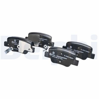 Remblokken set Achter ,