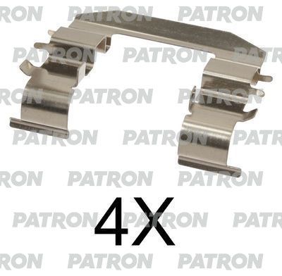 Комплектующие, колодки дискового тормоза PATRON PSRK1105 для KIA SPORTAGE