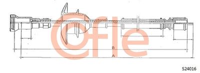 Linka tachografu COFLE 92.S24016