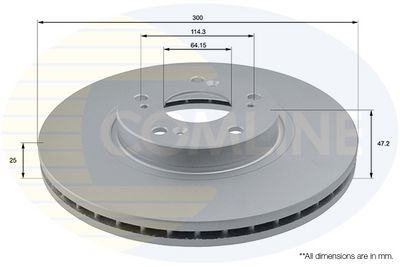 DISC FRANA COMLINE ADC0552V