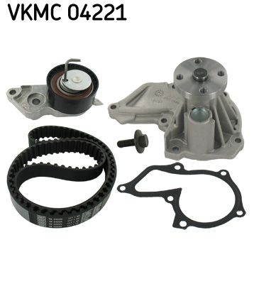 Водяной насос + комплект зубчатого ремня VKMC 04221