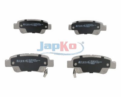 Set placute frana JAPKO 51400