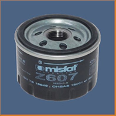 MISFAT Z607 Масляний фільтр 