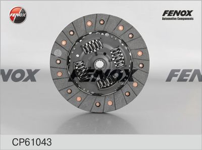 Диск сцепления FENOX CP61043 для OPEL SIGNUM