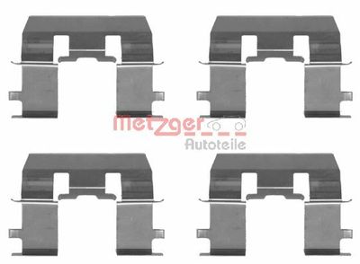 METZGER 109-1281 Скобы тормозных колодок  для HONDA STREAM (Хонда Стреам)
