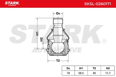 Шарнири STARK SKSL-0260171