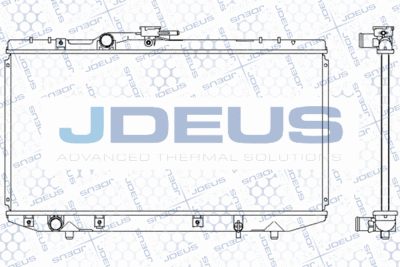 Радиатор, охлаждение двигателя JDEUS 028N19 для TOYOTA STARLET
