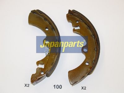 JAPANPARTS Комплект барабанных колодок