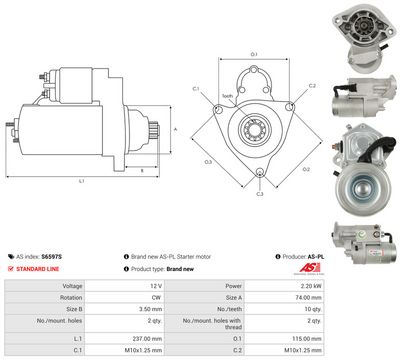 STARTER AS-PL S6597S 4
