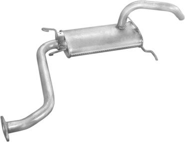 POLMO 12.58 Глушитель выхлопных газов  для MAZDA 323 II Hatchback (BD) 1.5